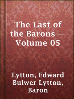 cover image of The Last of the Barons — Volume 05